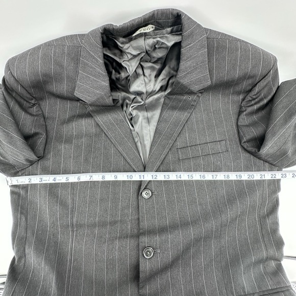 Jos A Bank Clothiers Men's‎ 40S Gray Herringbone Wool Tweed 3 Button Blazer - Picture 8 of 14